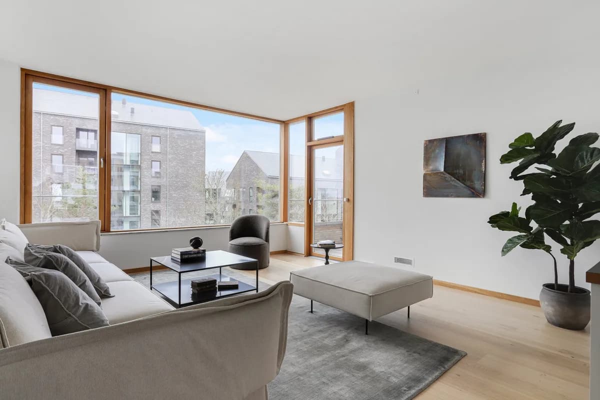 3-vær. lejlighed på 110 m² - Hellerup
