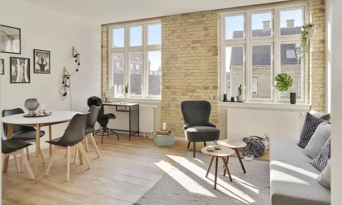 1-vær. lejlighed på 44 m² - Frederiksberg C