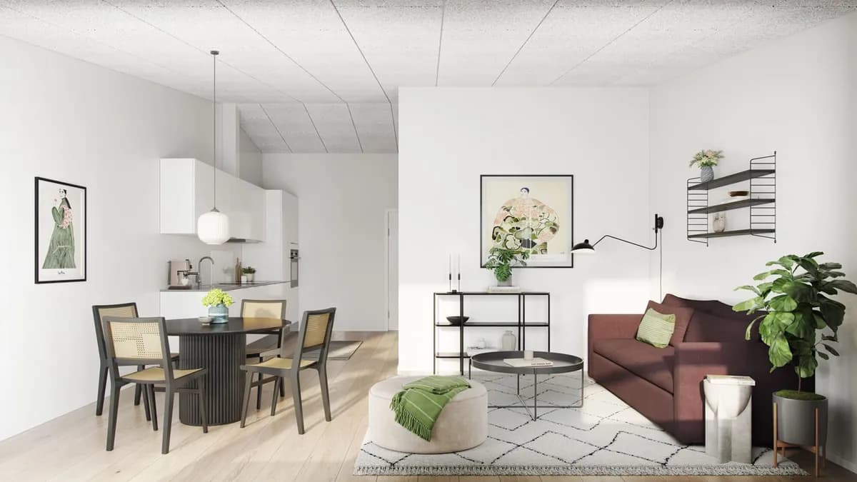 2-vær. rækkehus på 67 m² - Støvring