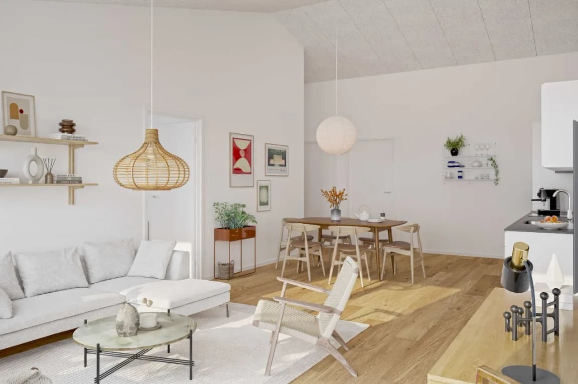 3-vær. rækkehus på 84 m² - Ikast