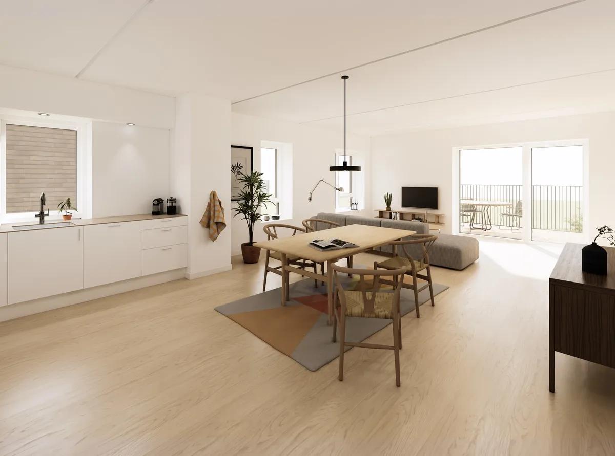 3-vær. lejlighed på 106 m² - Hedensted