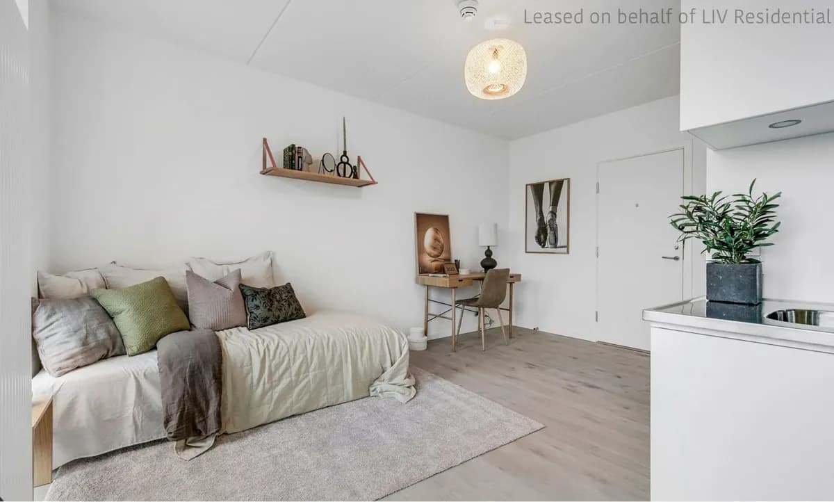 1-vær. lejlighed på 35 m² - København SV