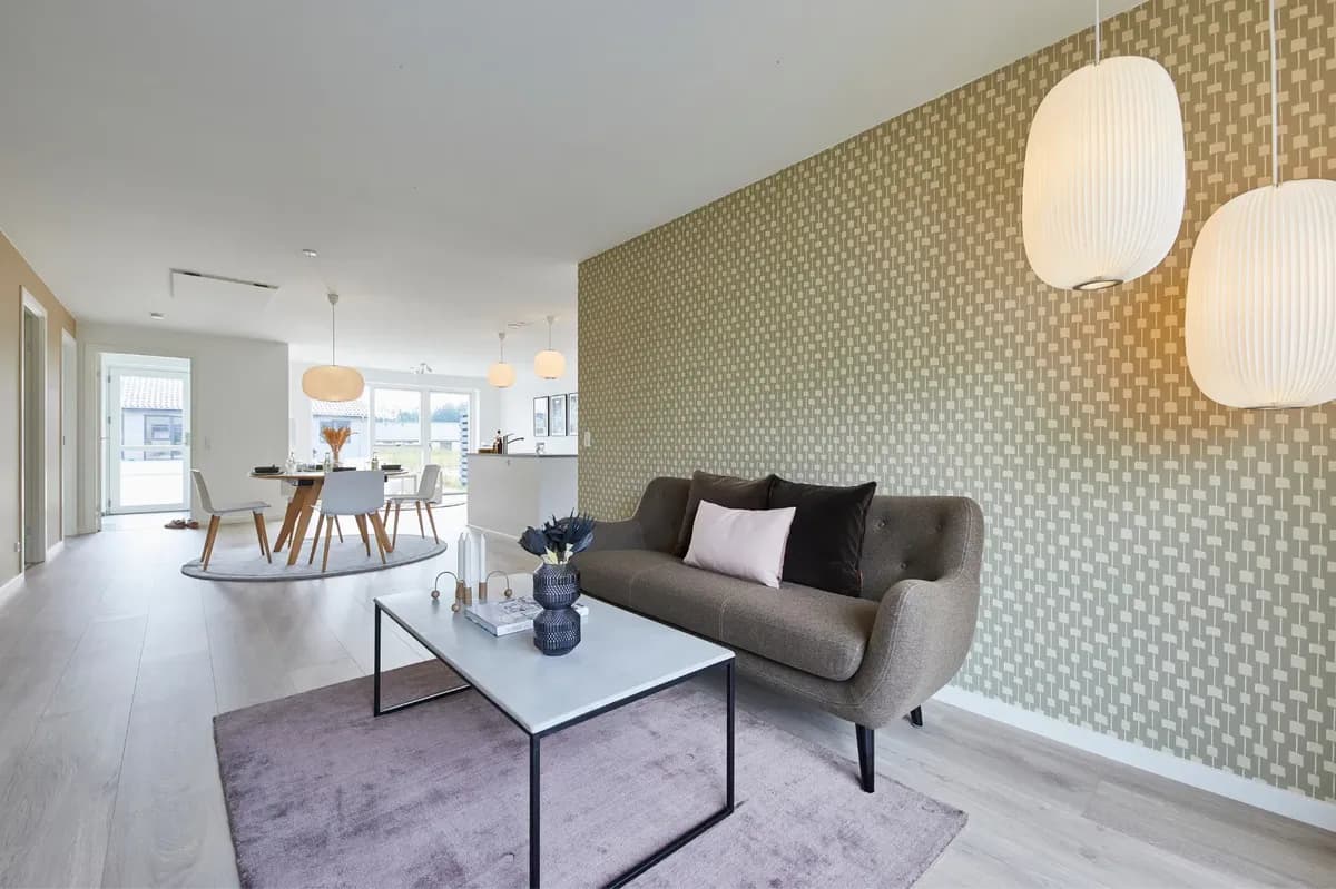 3-vær. rækkehus på 85 m² - Give