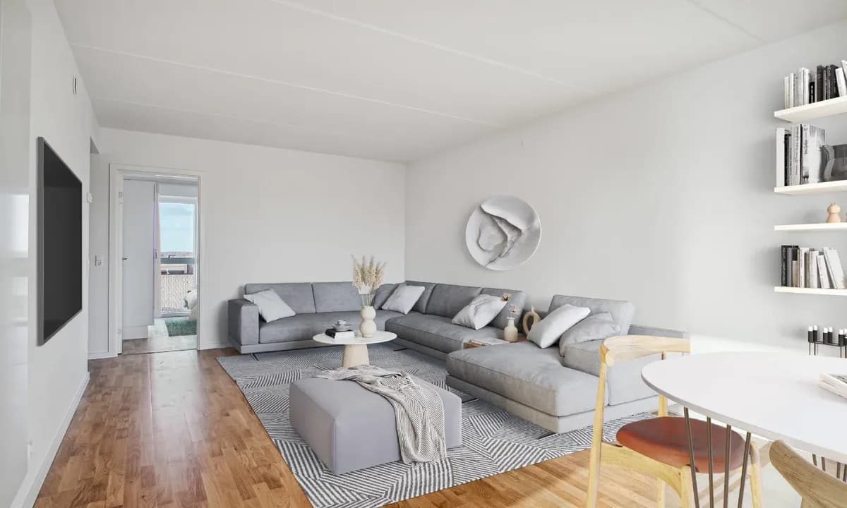 3-vær. lejlighed på 92 m² - København S