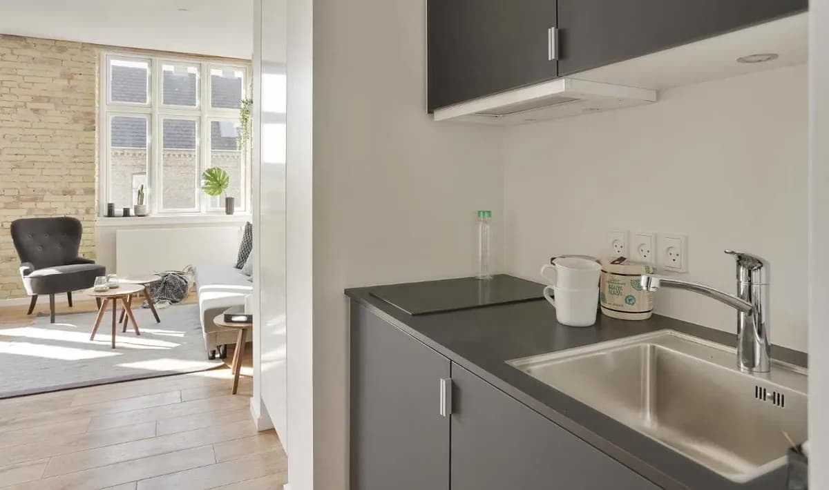 1-vær. lejlighed på 41 m² - Frederiksberg C