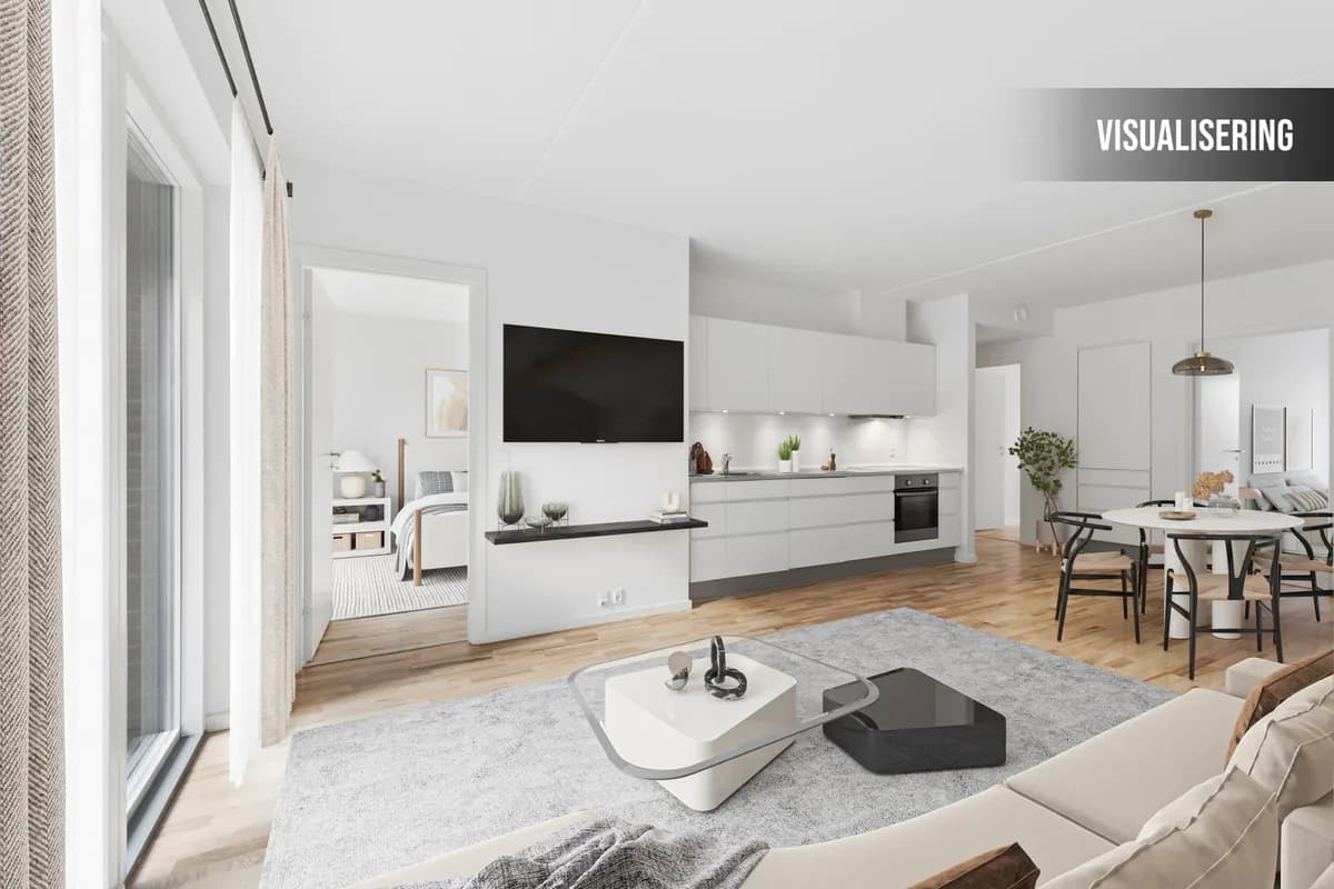 4-vær. lejlighed på 120 m² - Valby