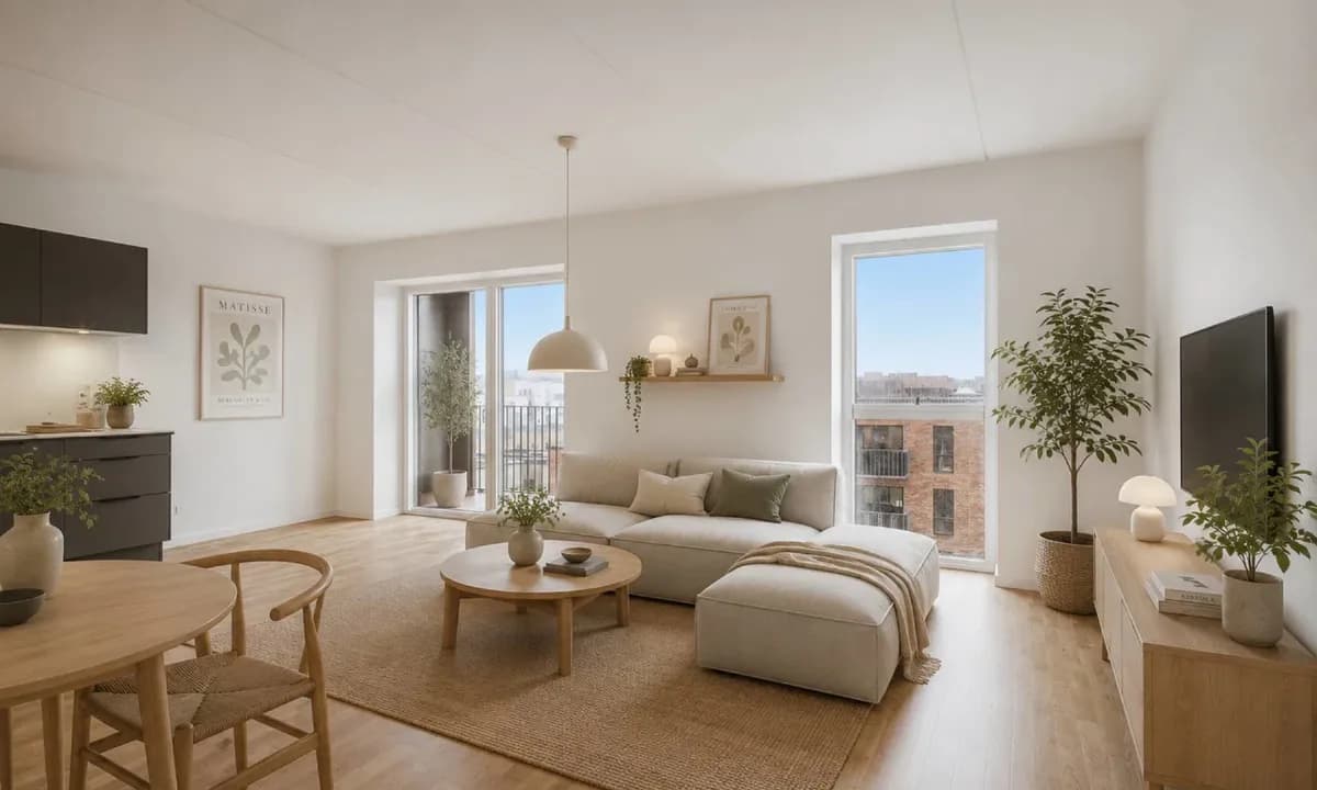 4-vær. lejlighed på 104 m² - København S