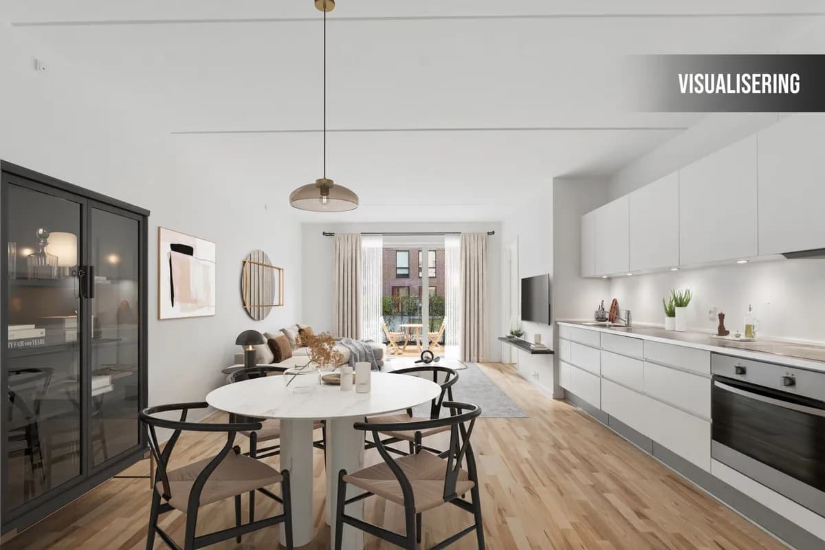 5-vær. lejlighed på 119 m² - Valby