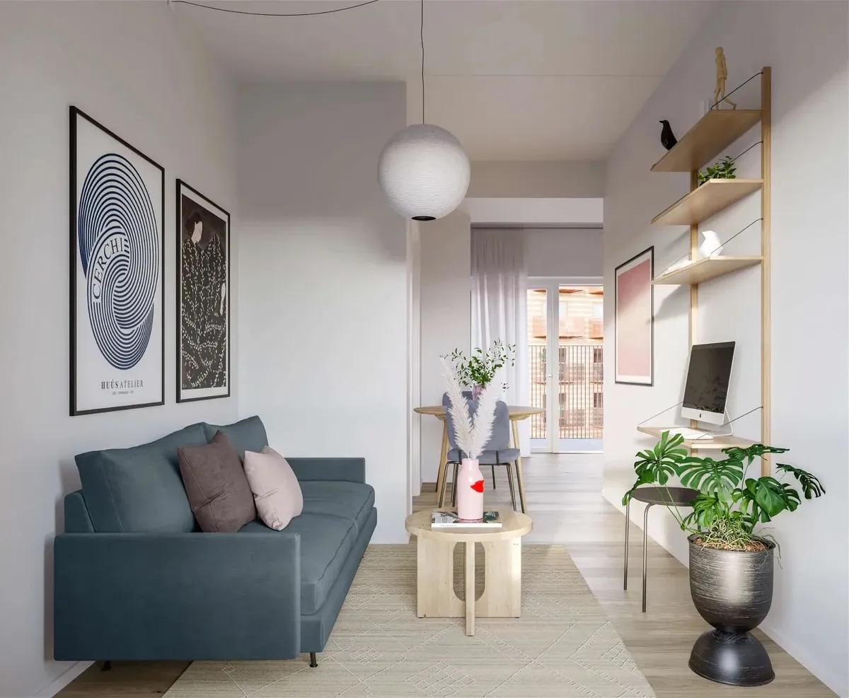 1-vær. lejlighed på 36 m² - Viborg