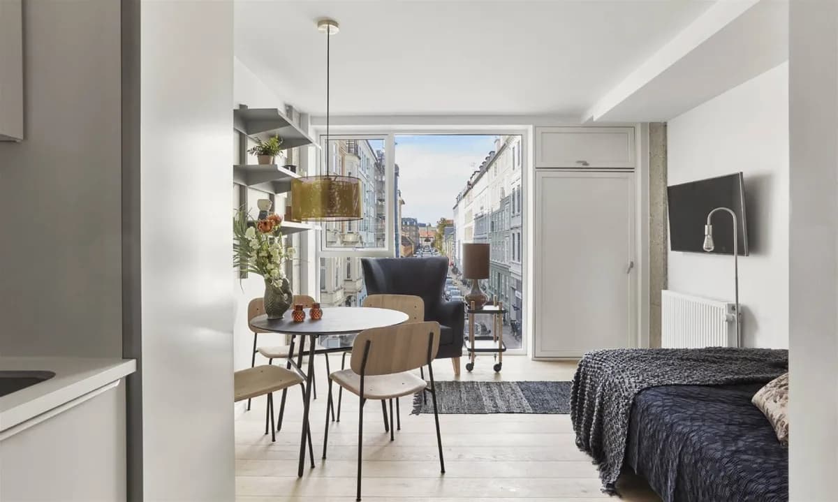 1-vær. lejlighed på 33 m² - København K
