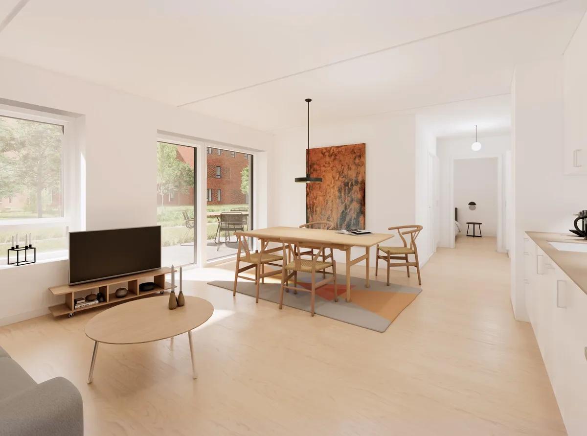 2-vær. lejlighed på 75 m² - Hedensted