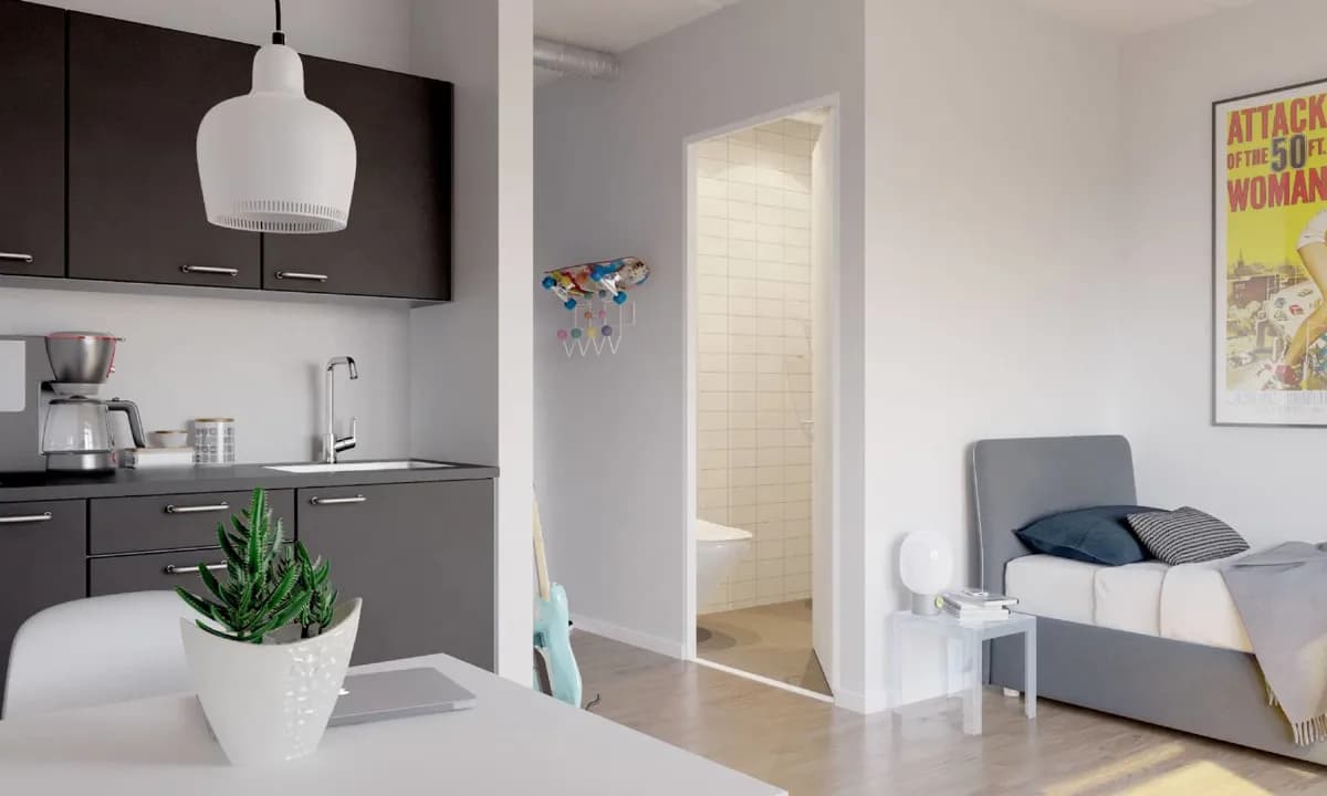 1-vær. lejlighed på 36 m² - Roskilde