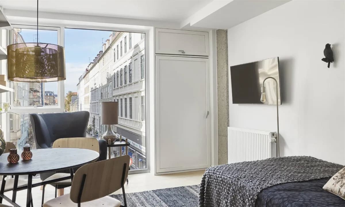 1-vær. lejlighed på 33 m² - København K