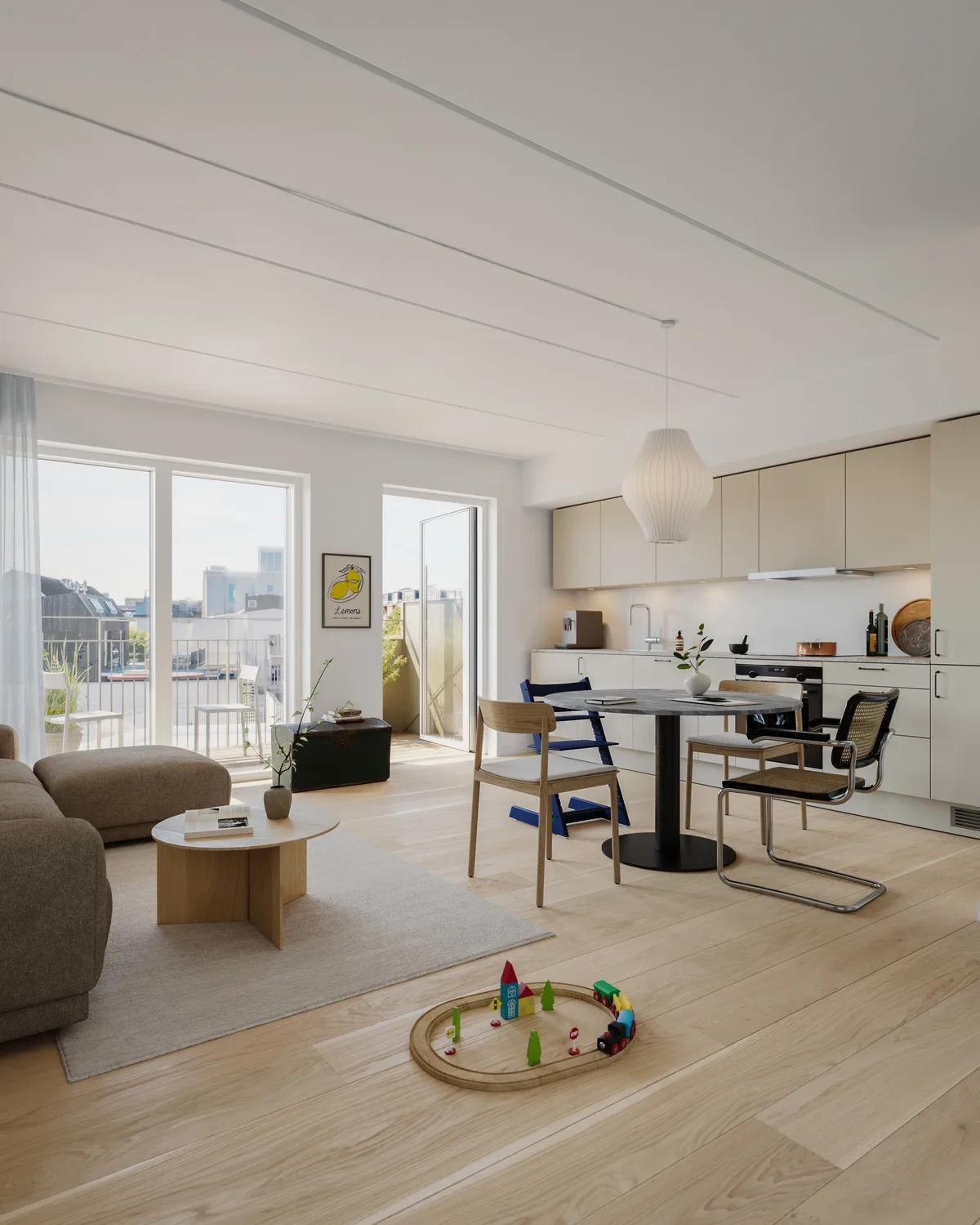 2-vær. lejlighed på 58 m² - København NV