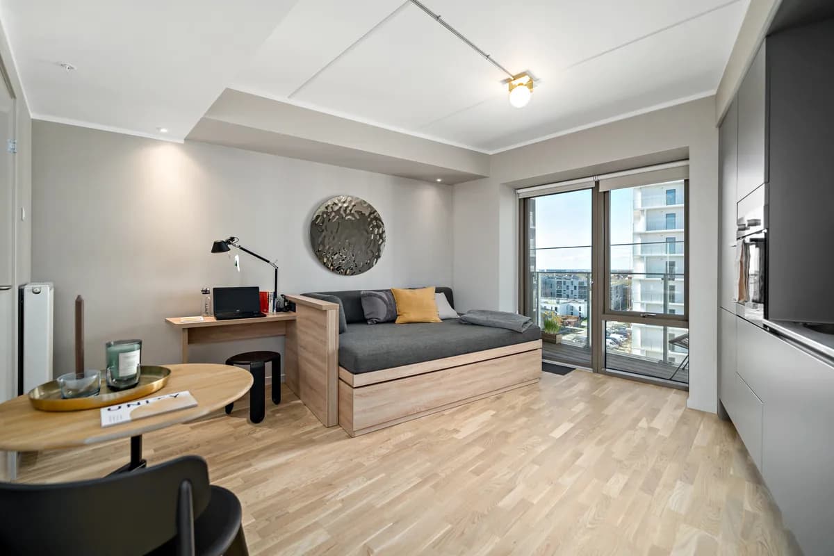 1-vær. lejlighed på 34 m² - Aarhus N