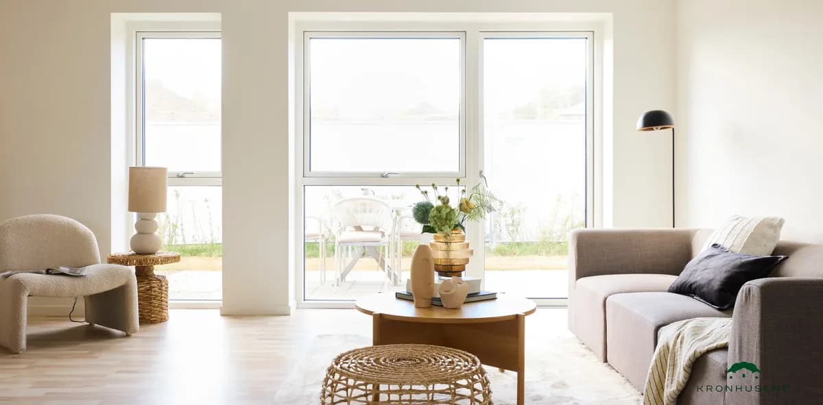 3-vær. rækkehus på 86 m² - Rønde