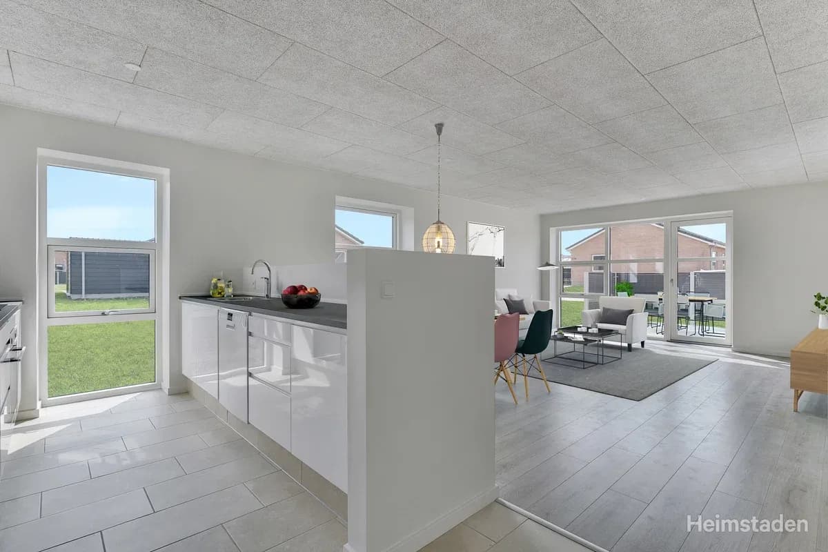 4-vær. rækkehus på 101 m² - Børkop