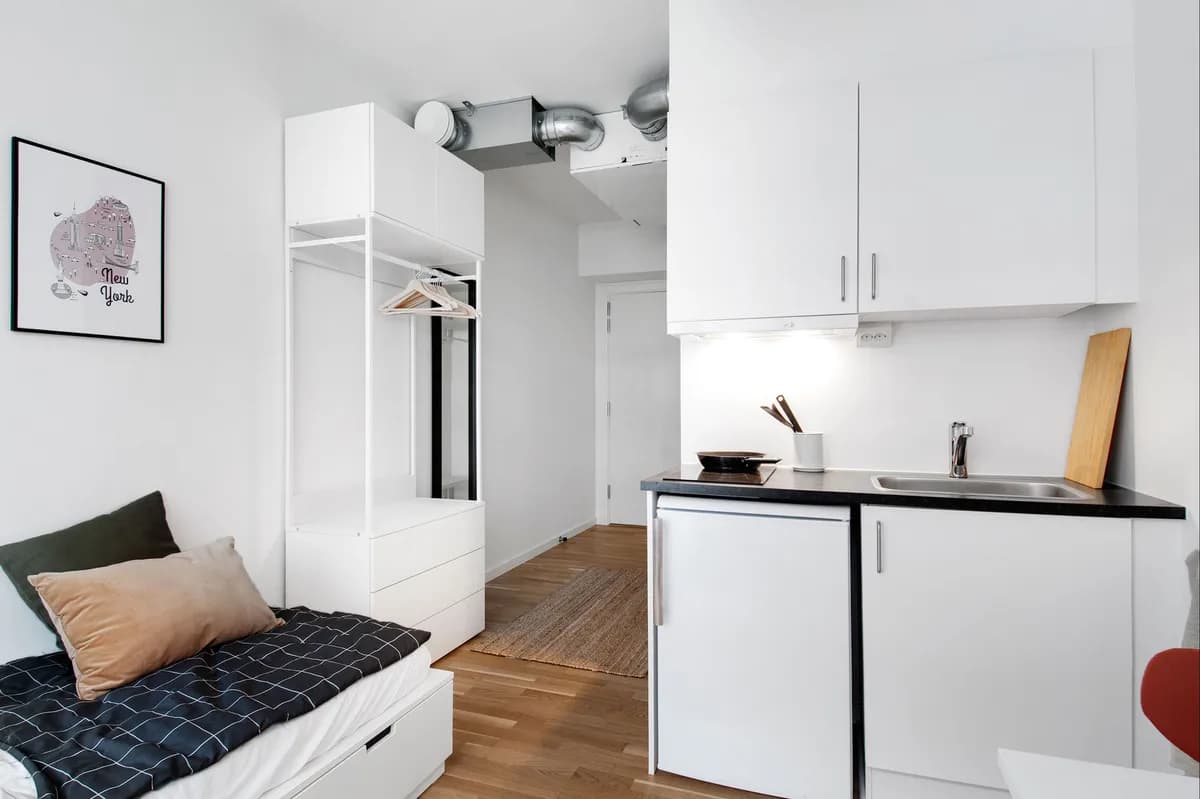 1-vær. lejlighed på 27 m² - Frederiksberg