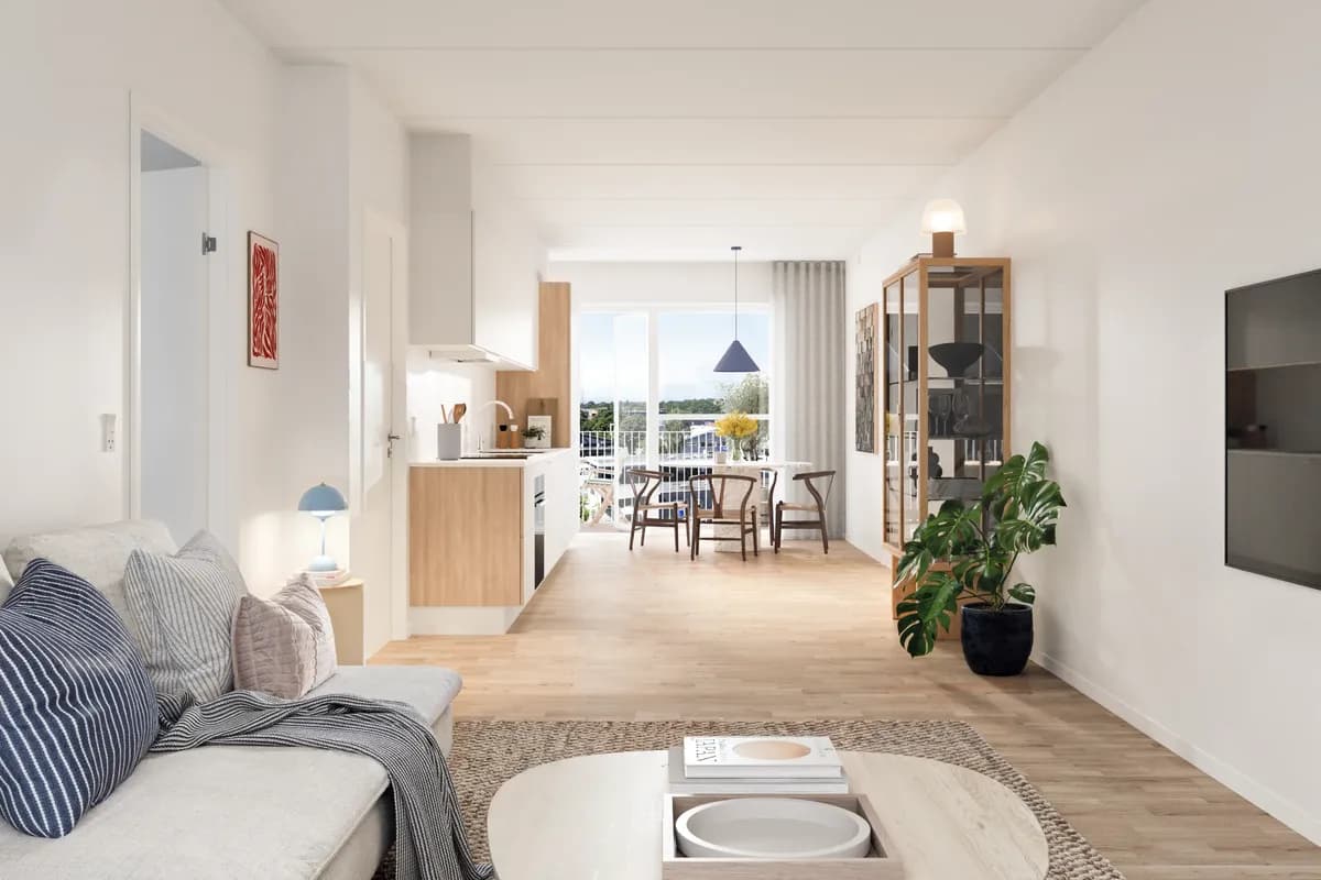 3-room apartment, 80 m² - Hillerød