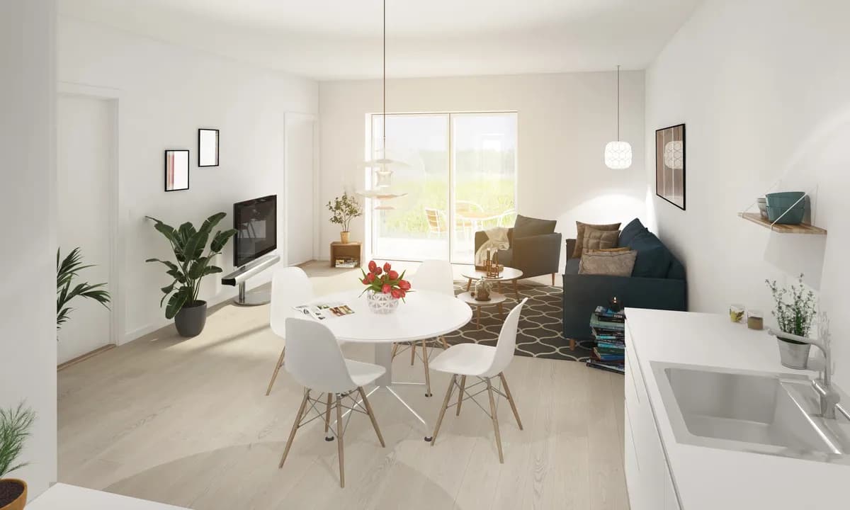 4-vær. lejlighed på 95 m² - Næstved