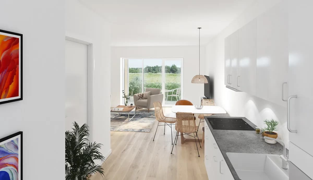 4-vær. lejlighed på 91 m² - Næstved
