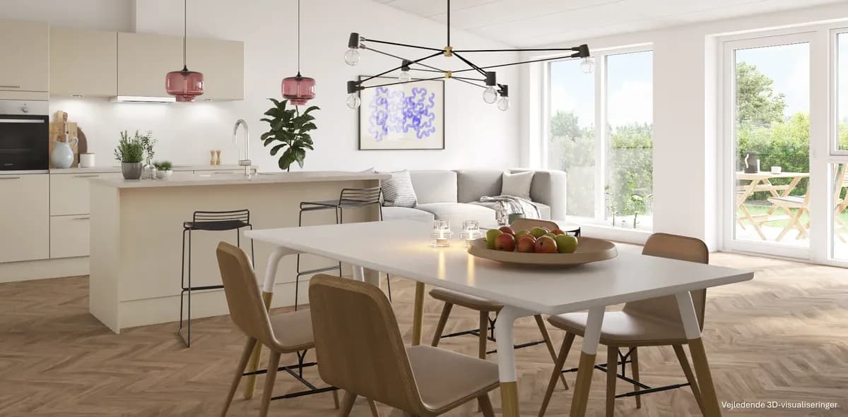 5-vær. rækkehus på 112 m² - Ringsted