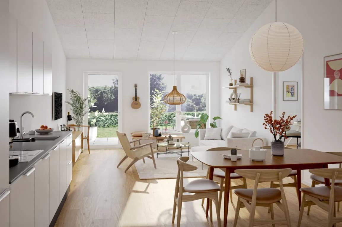 3-vær. rækkehus på 84 m² - Ikast