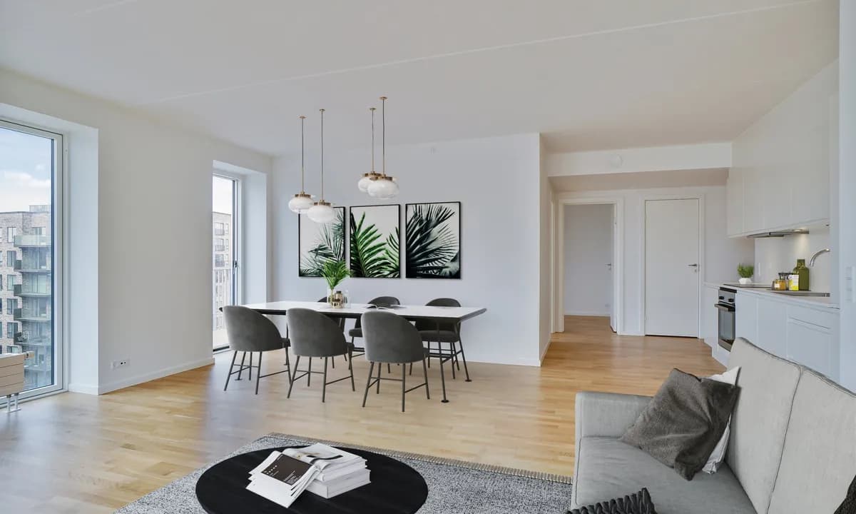 3-vær. lejlighed på 90 m² - København S