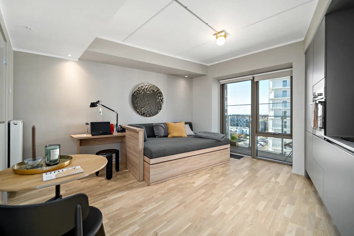 1-vær. lejlighed på 33 m² - Aarhus N