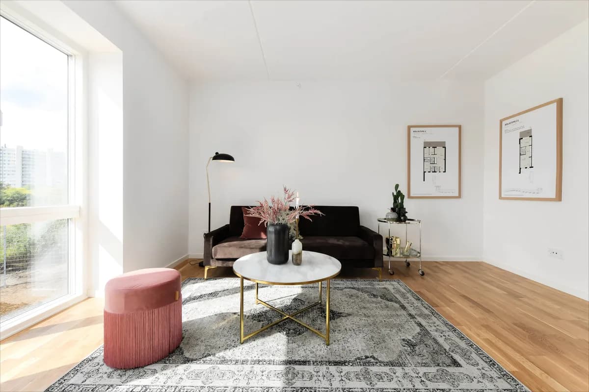 4-room apartment, 125 m² - Lyngby
