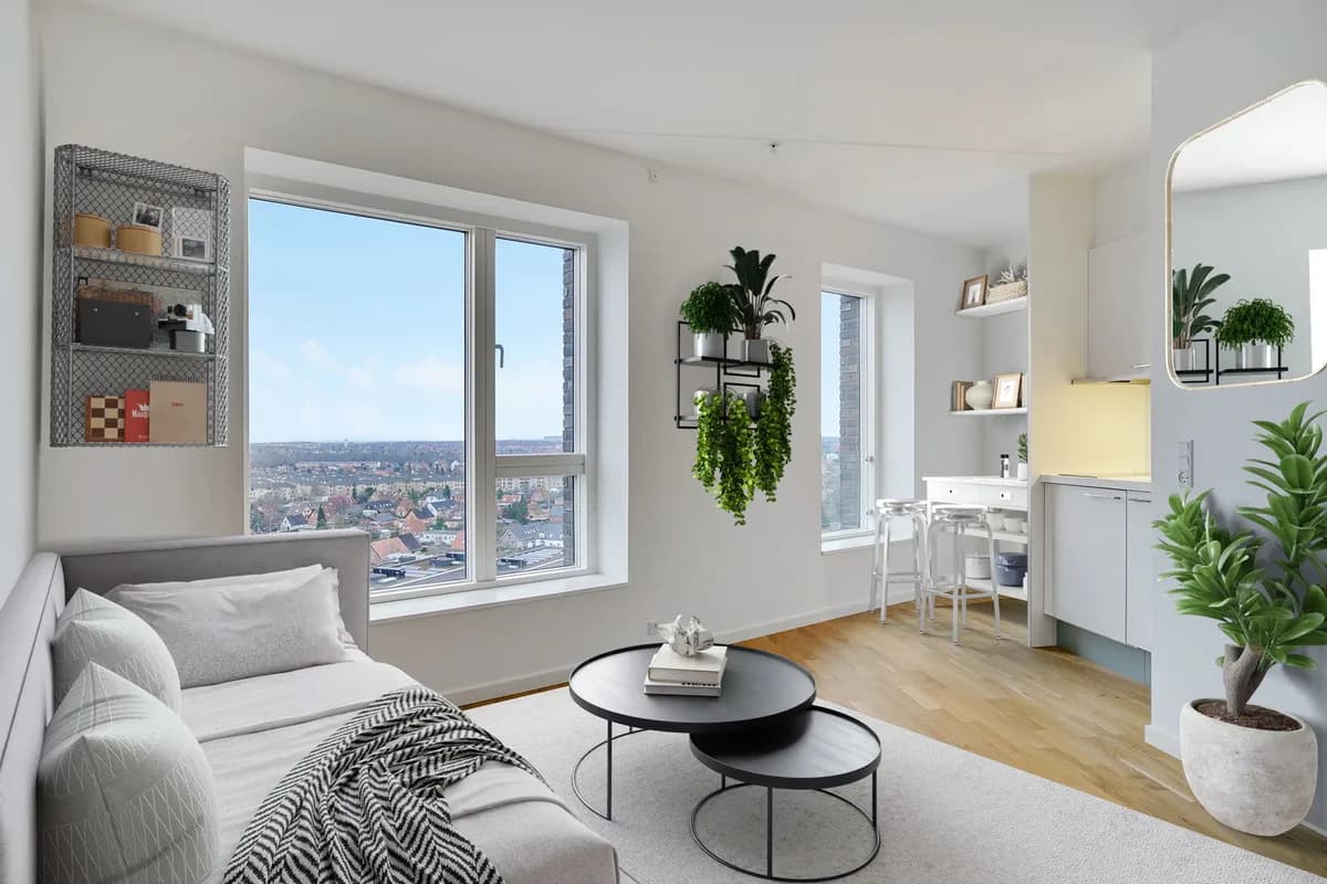 1-vær. lejlighed på 36 m² - Valby