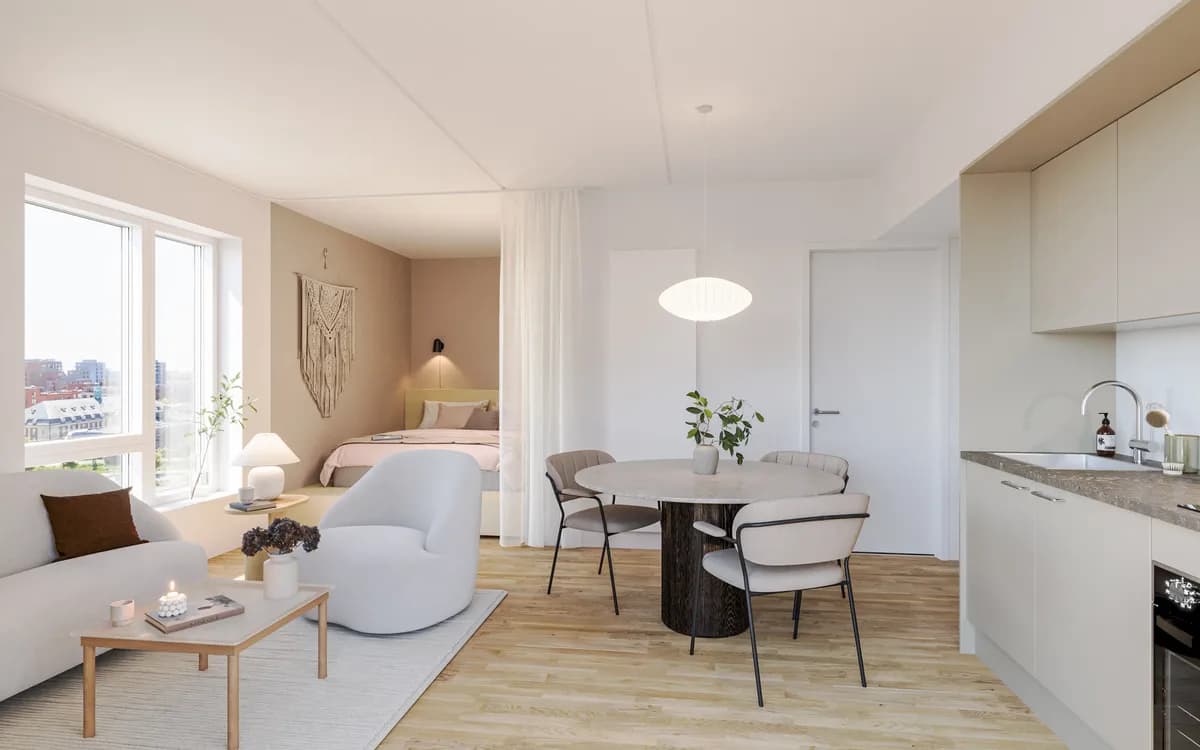 2-vær. lejlighed på 63 m² - København S