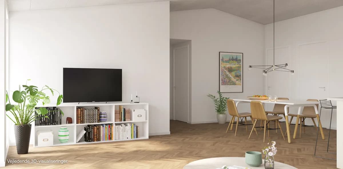 3-vær. rækkehus på 100 m² - Ringsted