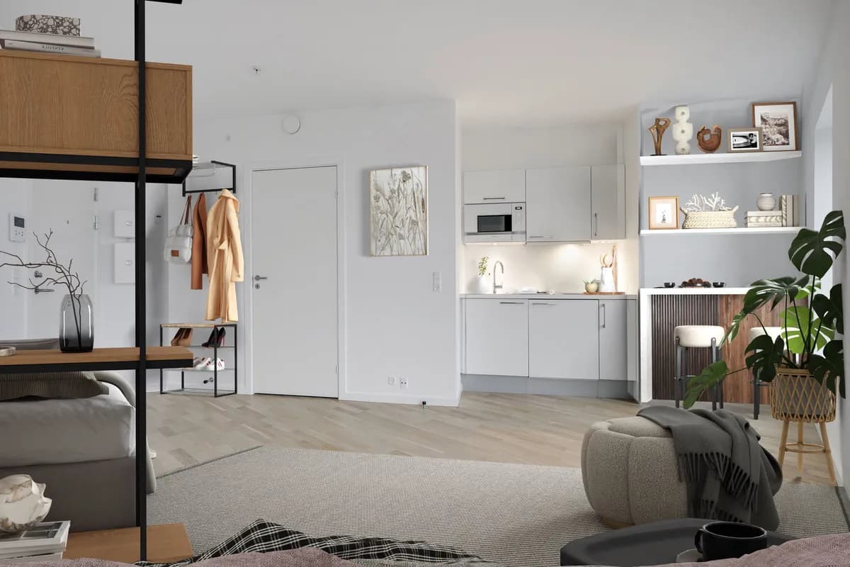 1-vær. lejlighed på 33 m² - Valby