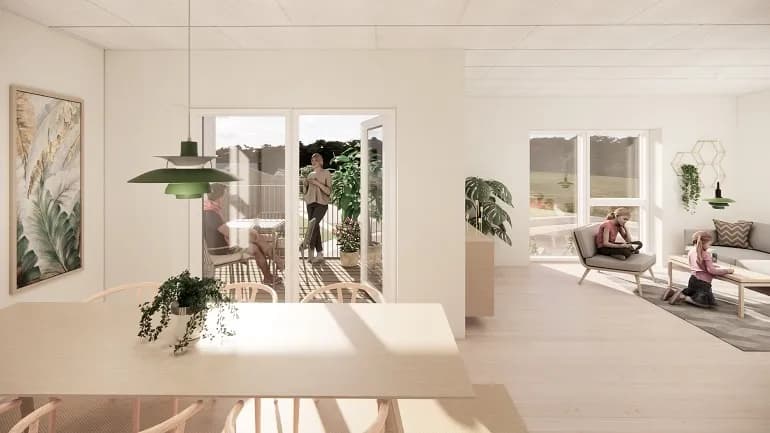2-room apartment, 79 m² - Årslev