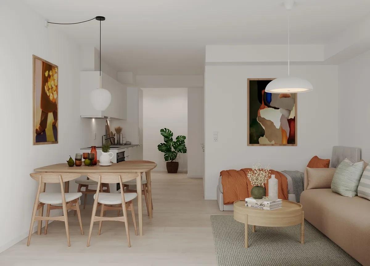 1-vær. lejlighed på 45 m² - Aarhus