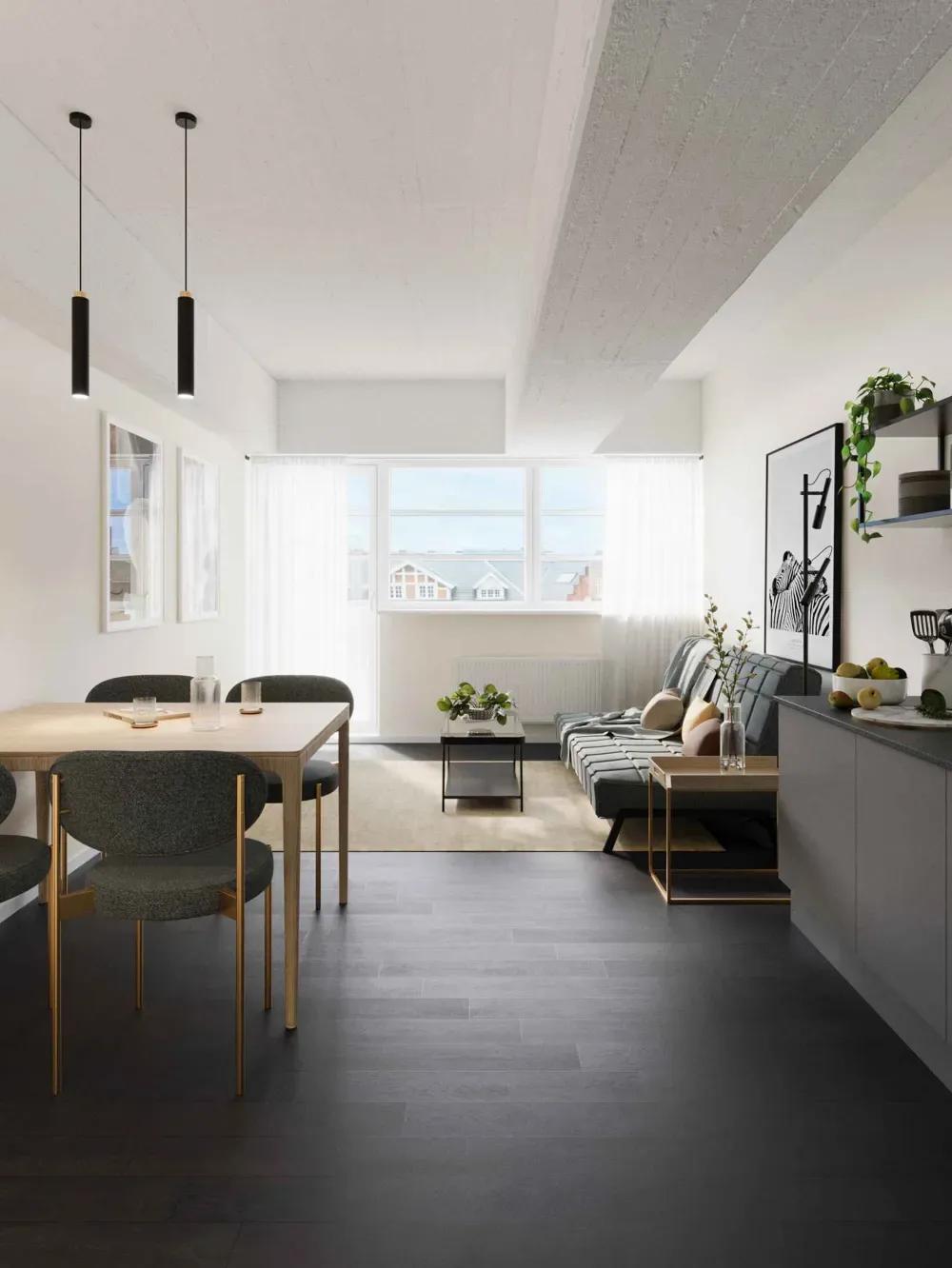 1-vær. lejlighed på 37 m² - København Ø