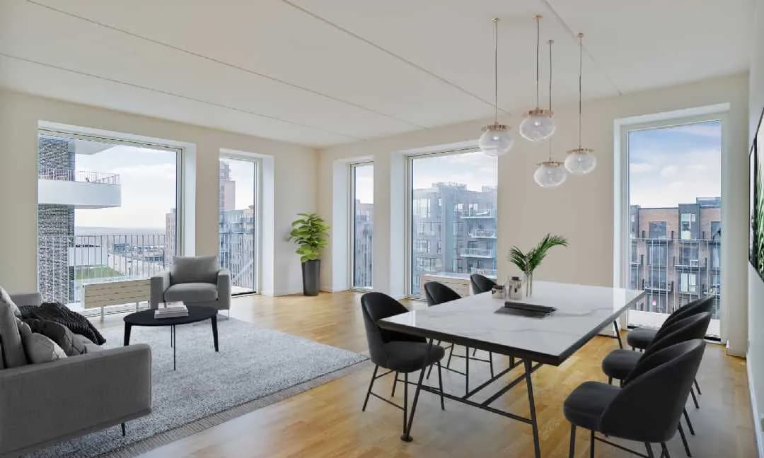4-vær. lejlighed på 107 m² - København S