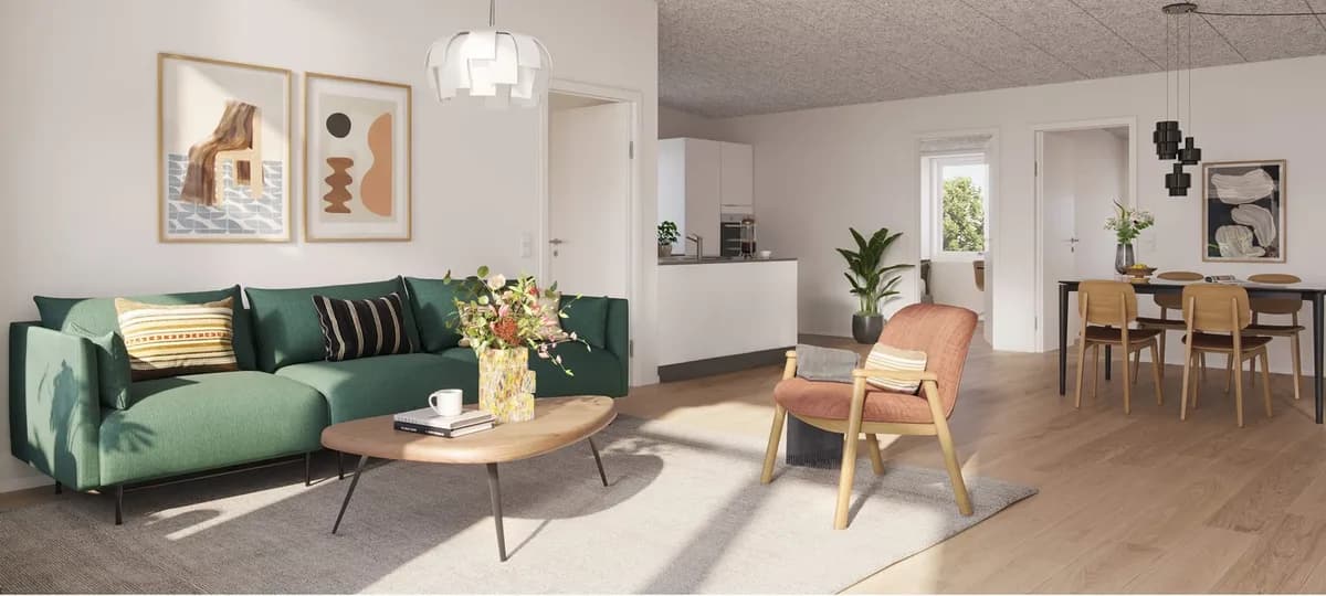 5-vær. rækkehus på 128 m² - Vejle