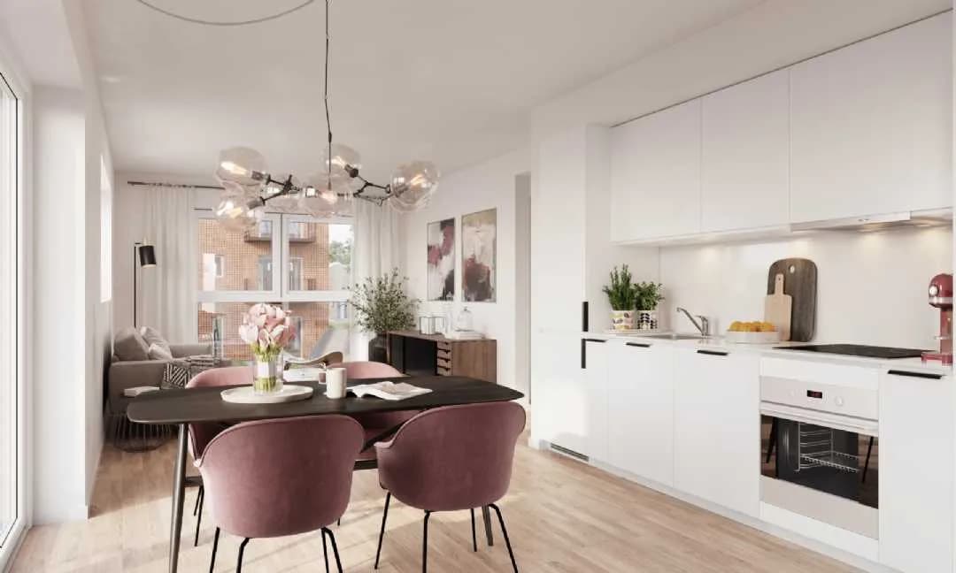 3-vær. lejlighed på 92 m² - Aarhus N