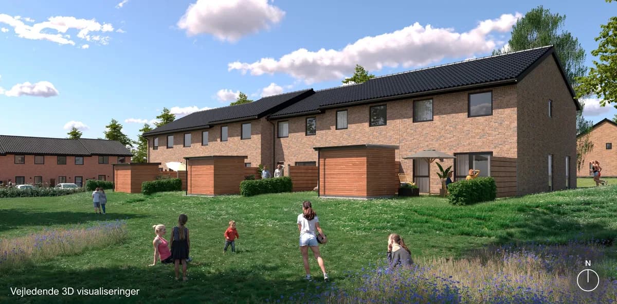 4-vær. rækkehus på 122 m² - Ringsted