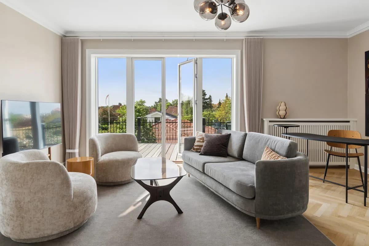 4-room apartment, 114 m² - Dyssegård