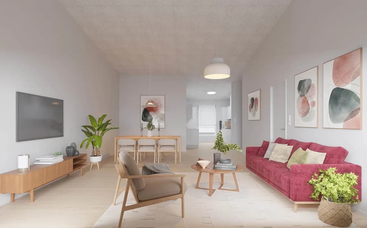 3-vær. rækkehus på 95 m² - Vejle
