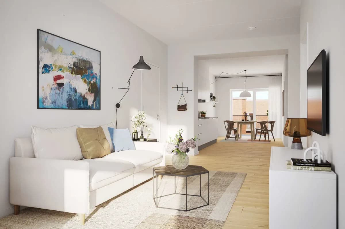 2-vær. lejlighed på 60 m² - Viborg