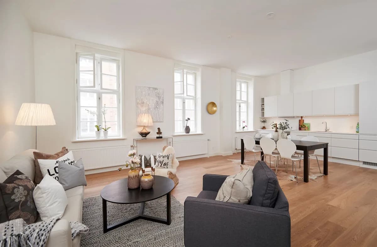 3-vær. lejlighed på 115 m² - Aarhus C