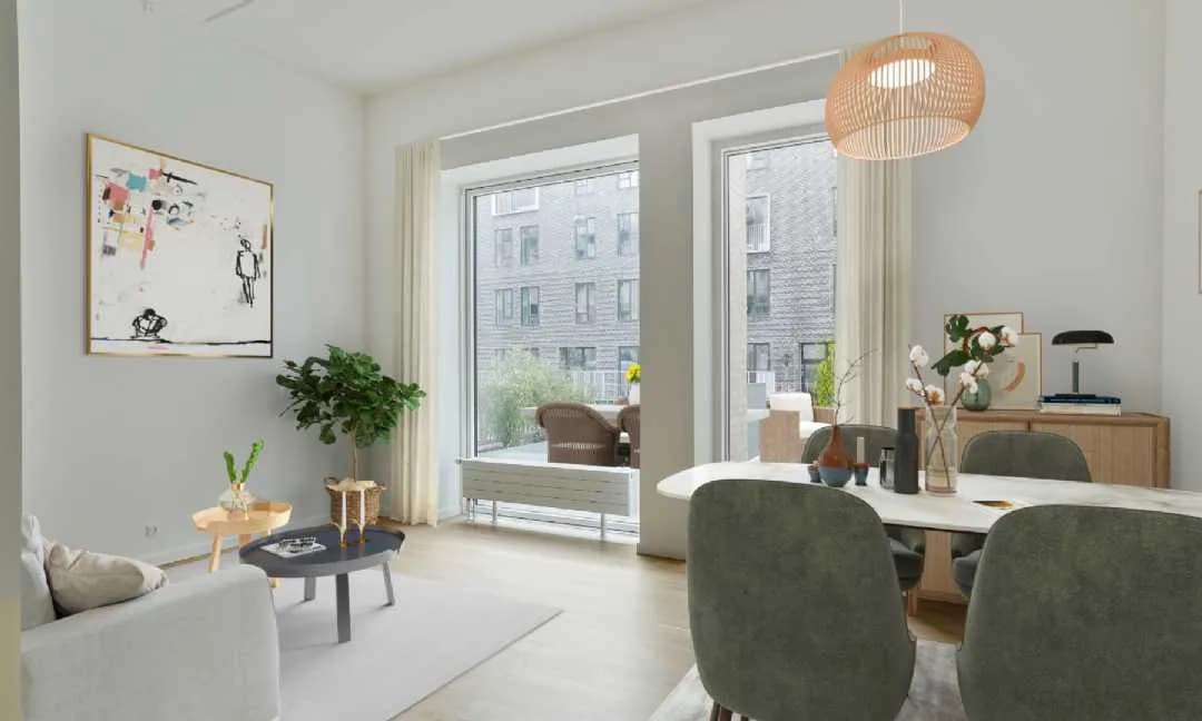 2-vær. lejlighed på 63 m² - København S