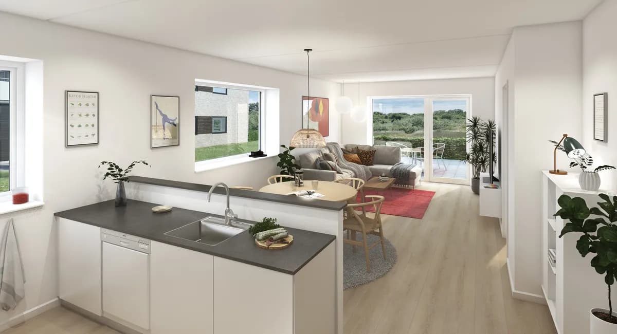 3-vær. lejlighed på 89 m² - Næstved