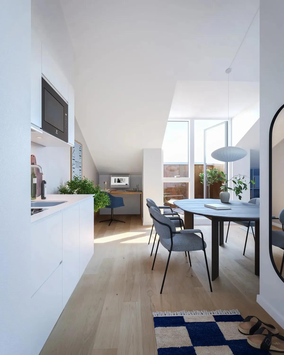 1-vær. lejlighed på 49 m² - København NV