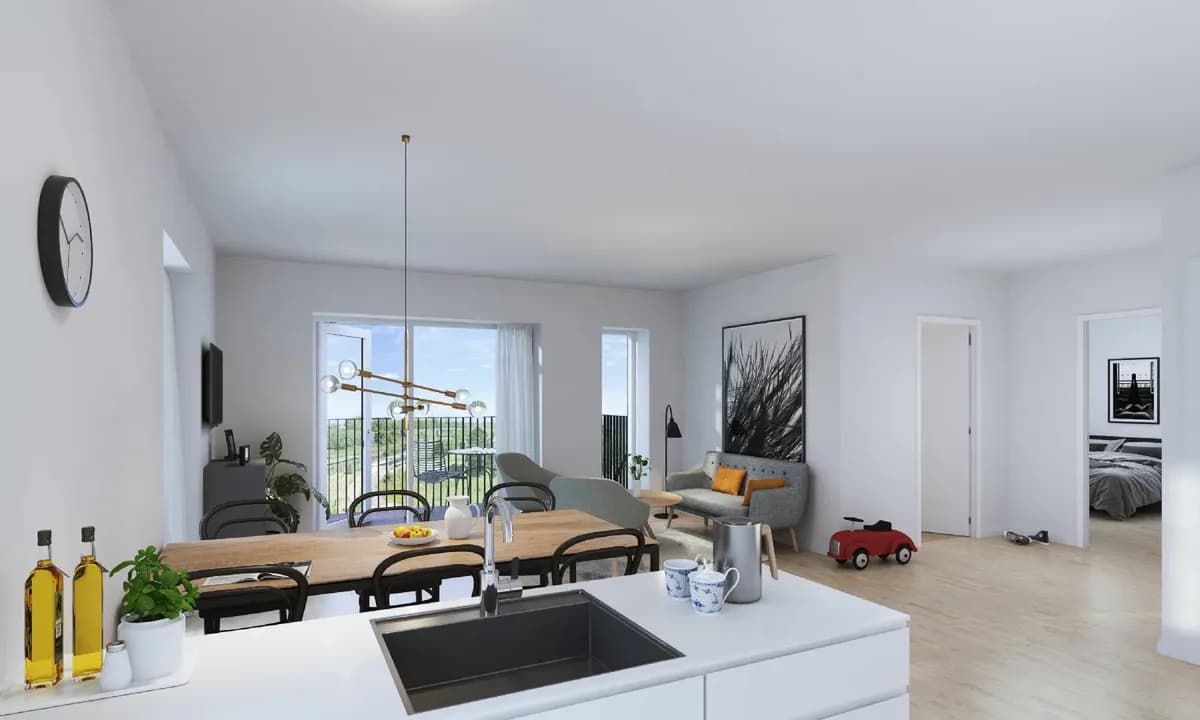 3-vær. lejlighed på 98 m² - Hedehusene