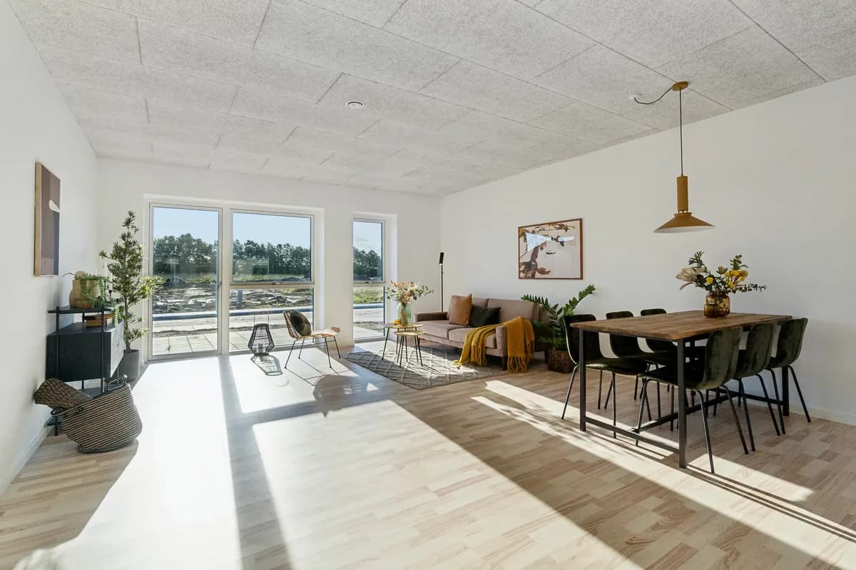 2-vær. rækkehus på 70 m² - Rønde